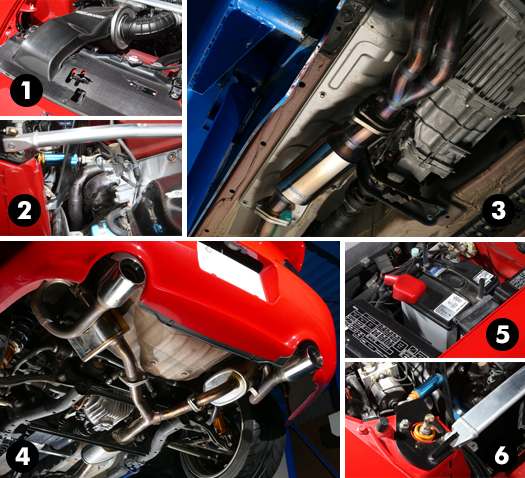 HONDA S2000:INTAKE & EXHAUST