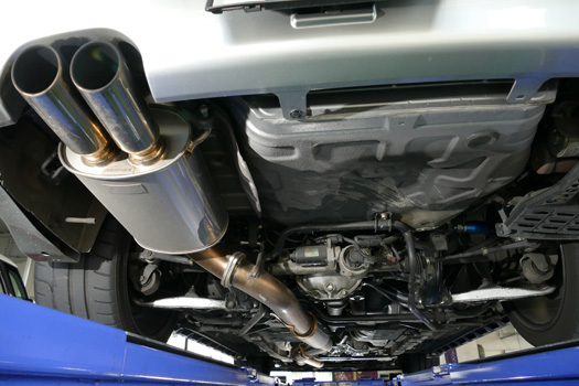 NISSAN SKYLINE GT-R:EXHAUST