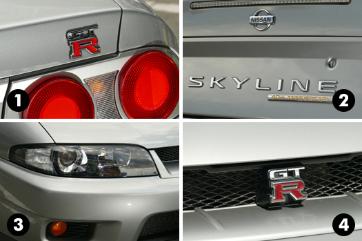 NISSAN SKYLINE GT-R:EXTERIOR