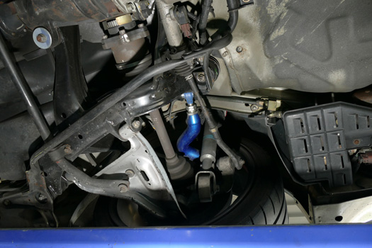NISSAN SKYLINE GT-R:FOOTWORK