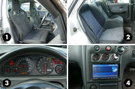 NISSAN SKYLINE GT-R:INTERIOR