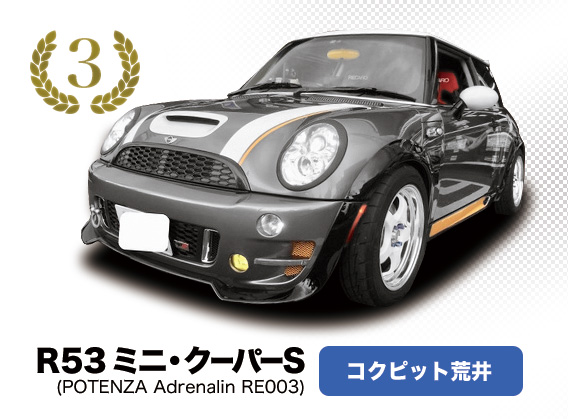 R53 ミニ・クーパーS コクピット荒井