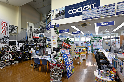 コクピットの店頭