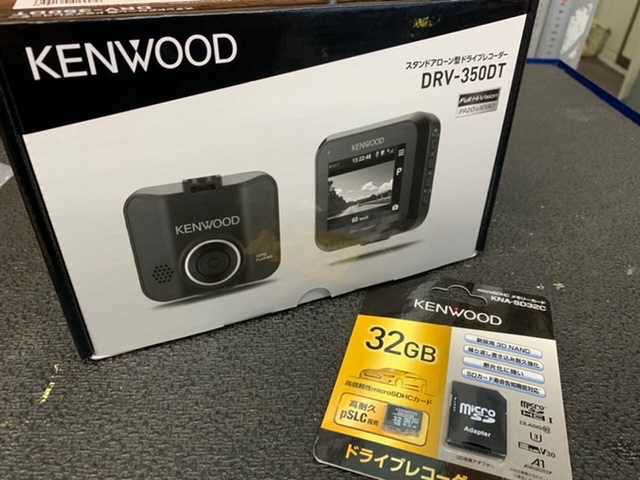 ◇ISUZU ELF [NJS85] 用品取付 KENWOOD DRV-350DT ドライブ