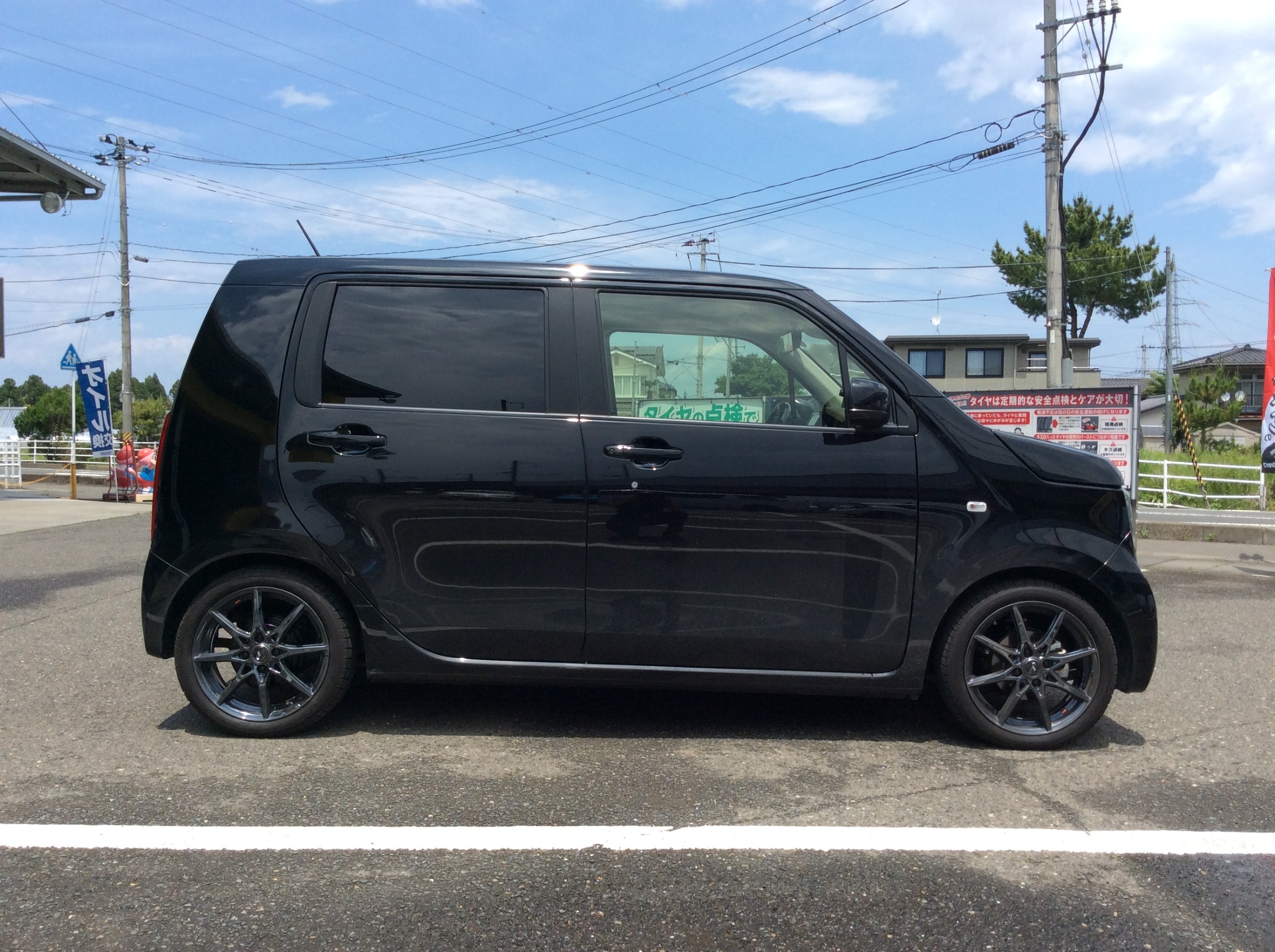 N-WGN 4WD JH4 ローダウンスプリングに交換します！ | ホンダ N-WGN