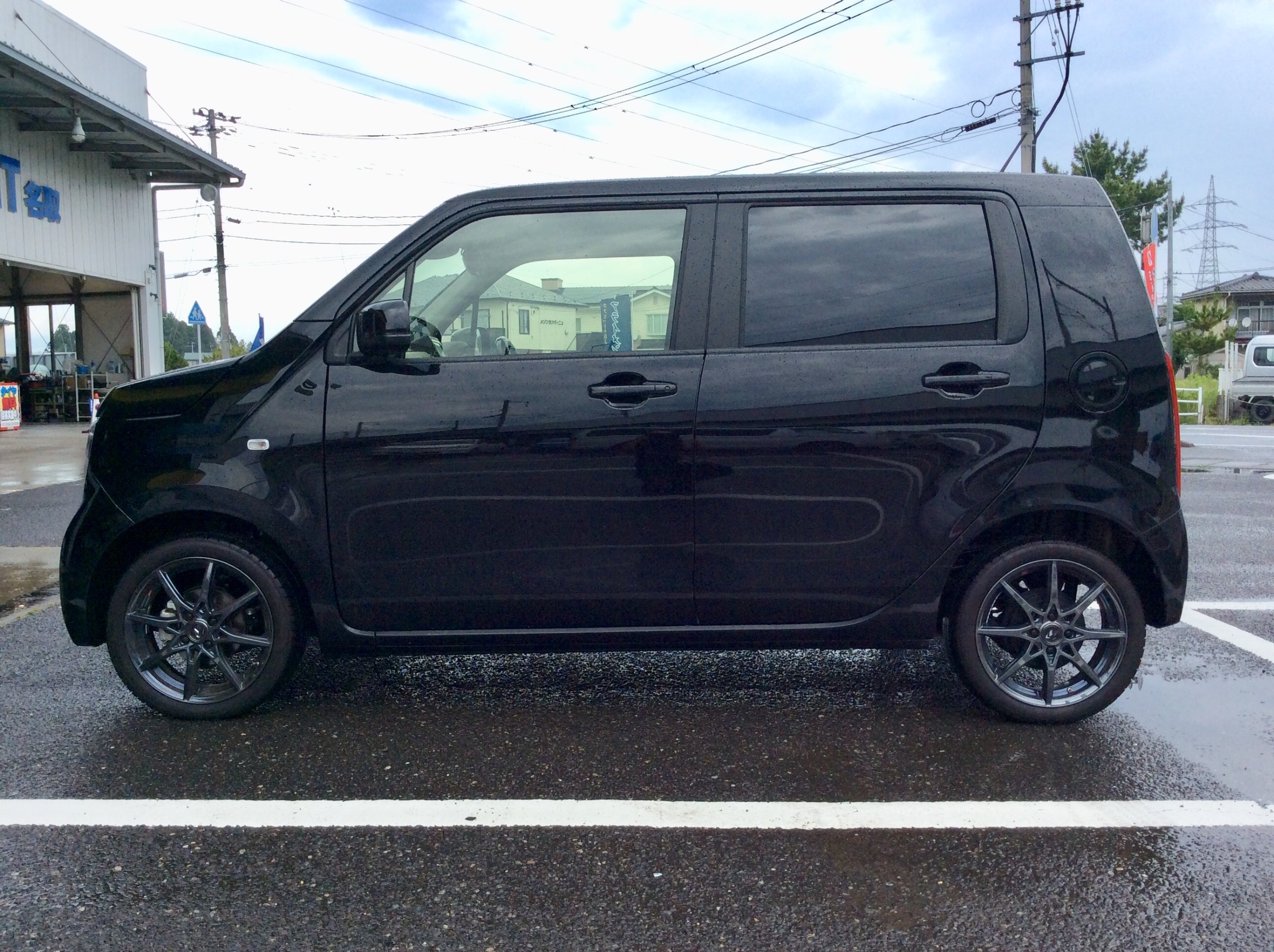 N-WGN 4WD JH4 ローダウンスプリングに交換します！ | ホンダ N-WGN