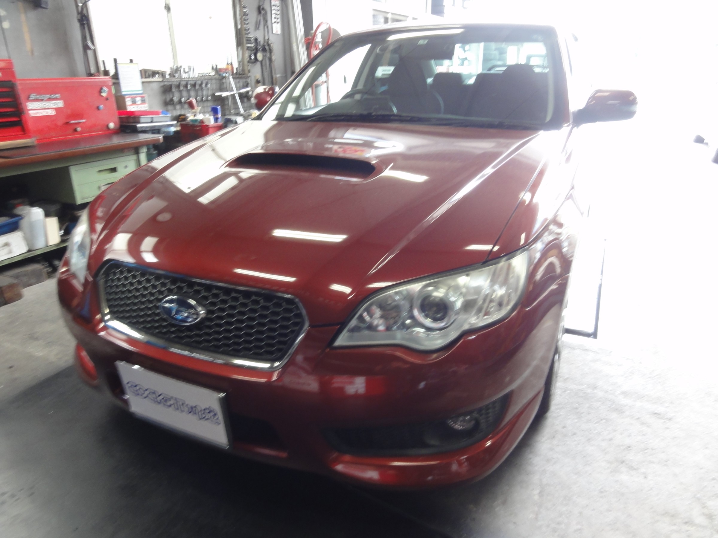 桜の花びら(厚みあり) スバル レガシィB4 BL5 リア サスペンション