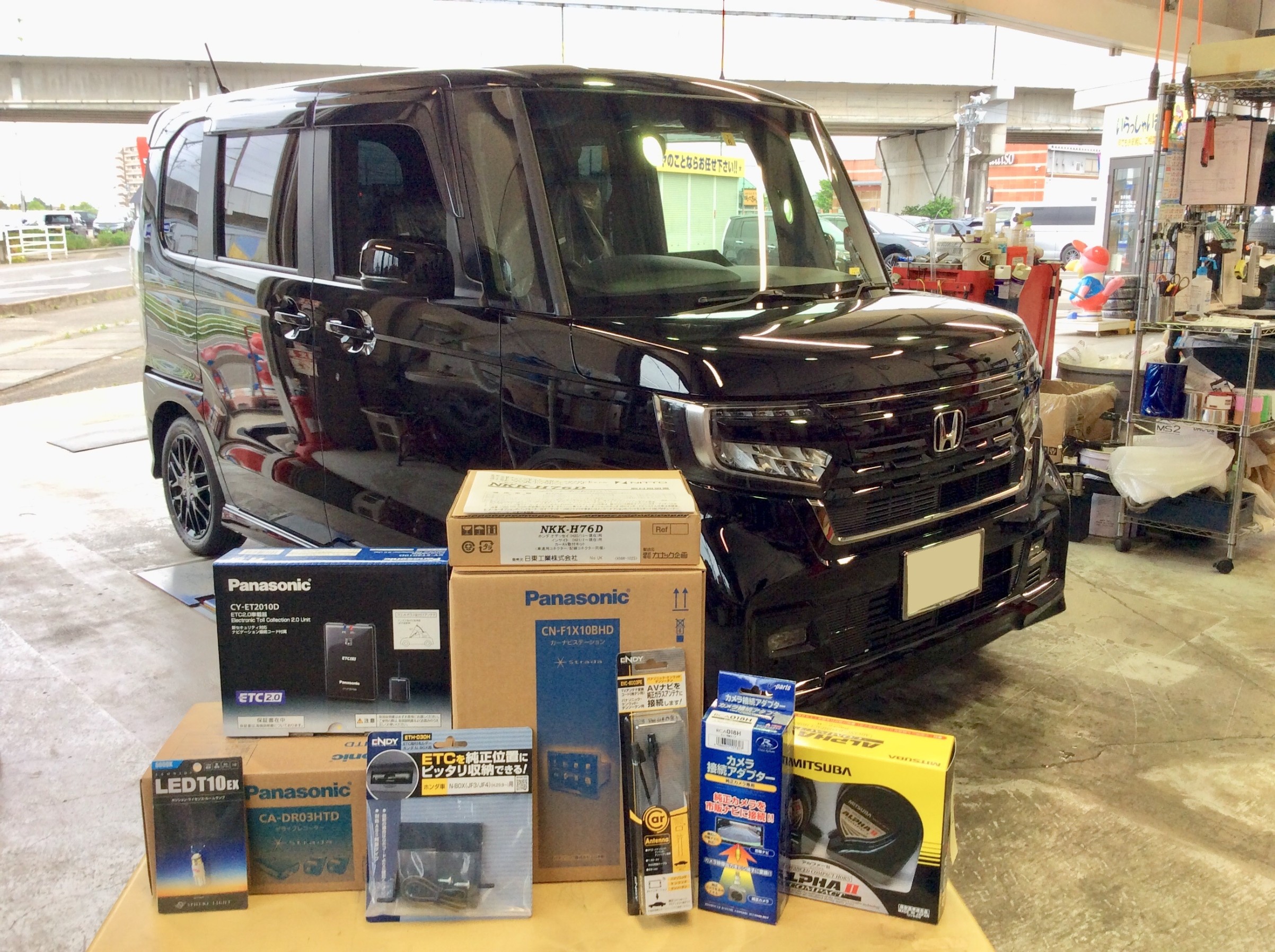 N-BOX JF3 ナビゲーション取り付けます！ | ホンダ N-BOX AV・カーナビ