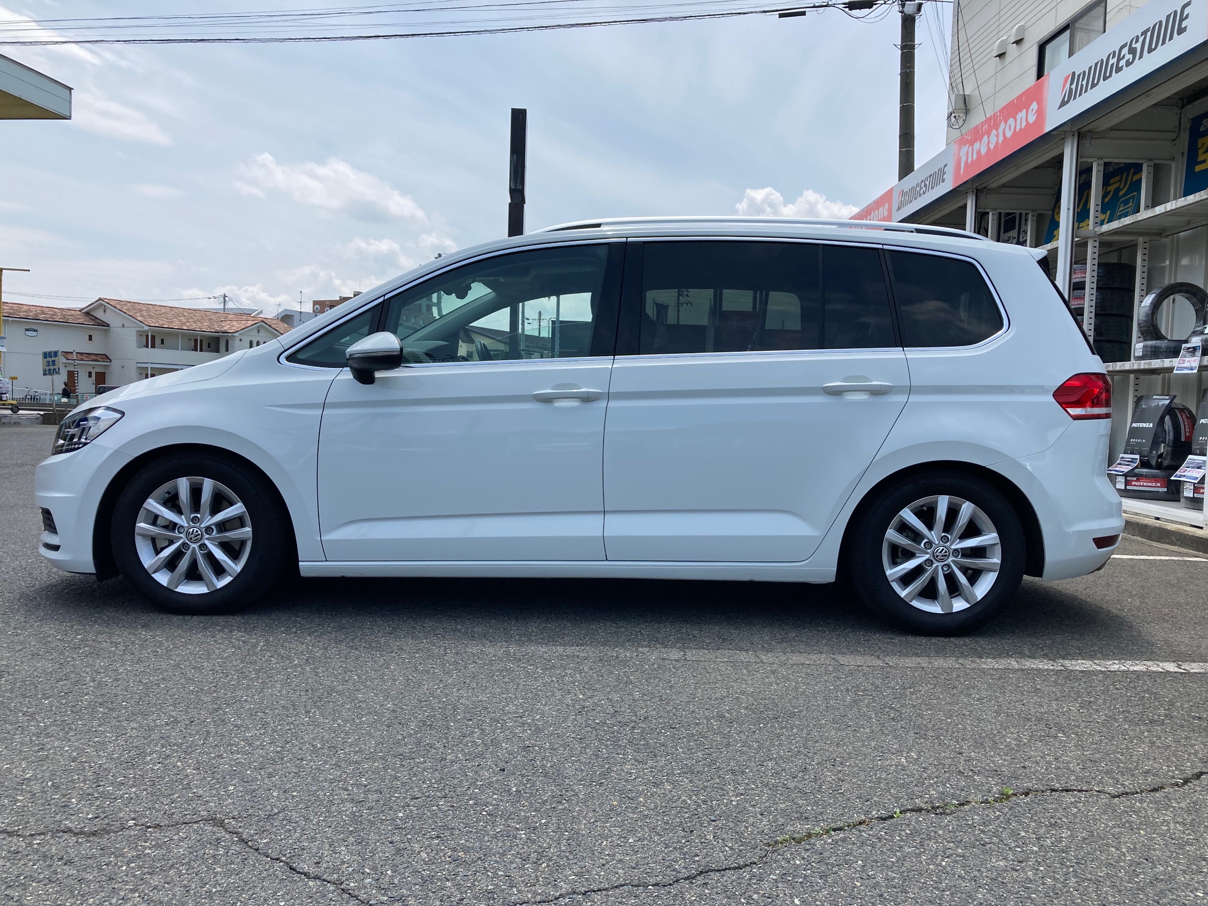 ☆受付終了☆VW Touran トゥーラン☆EUROTECH ユーロテック 17x7J 4本 