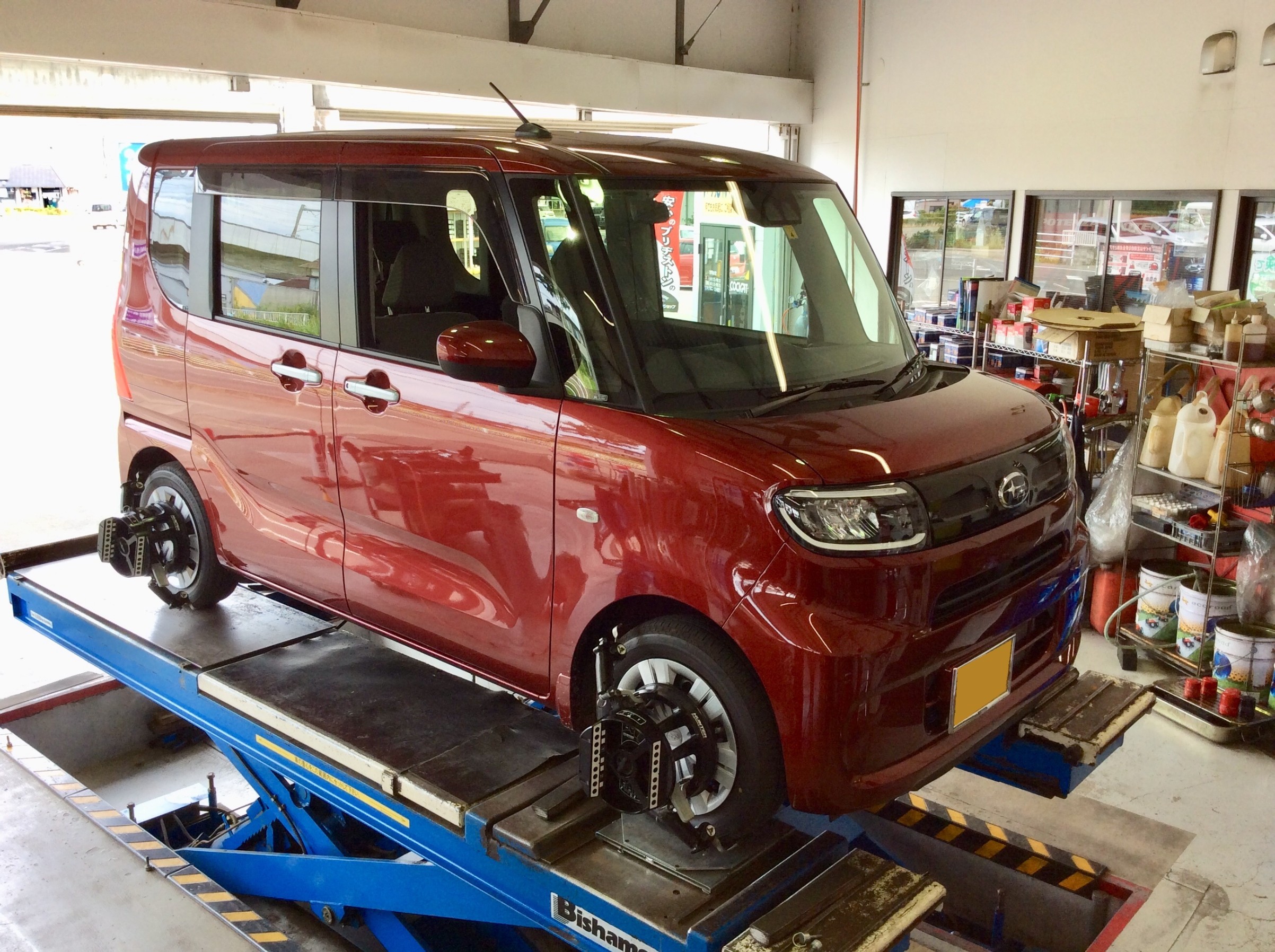 アライメント調整！ | スタッフ日記 | コクピット 名取 | 車の