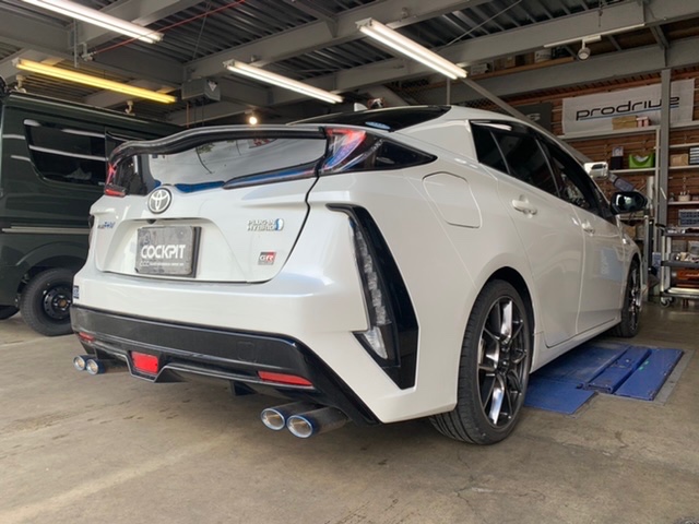 ◇TOYOTA PRIUS PHV S GR SPORT [ZVW52] 用品取付 AIR FORCE