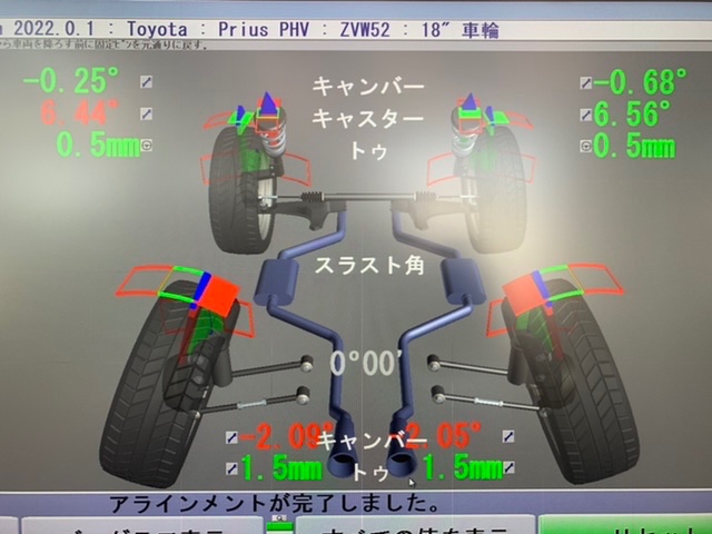 ◇TOYOTA PRIUS PHV S GR SPORT [ZVW52] 用品取付 AIR FORCE JAPAN