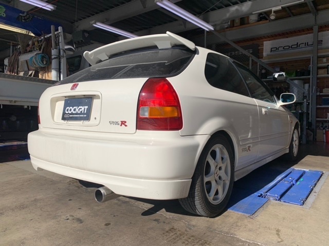 ◇HONDA CIVIC Type-R [EK9] 一般整備 EXEDYレーシングクラッチ