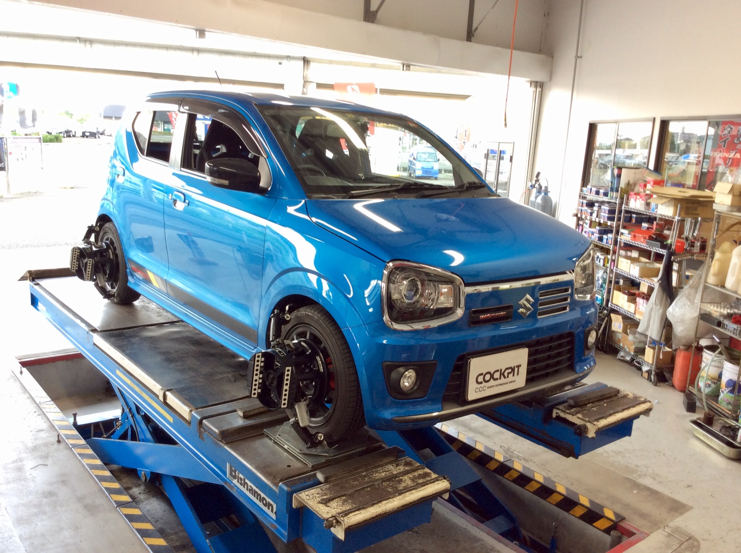 アルトワークス4WD HA36S 車高調取り付けます！ | スズキ アルト