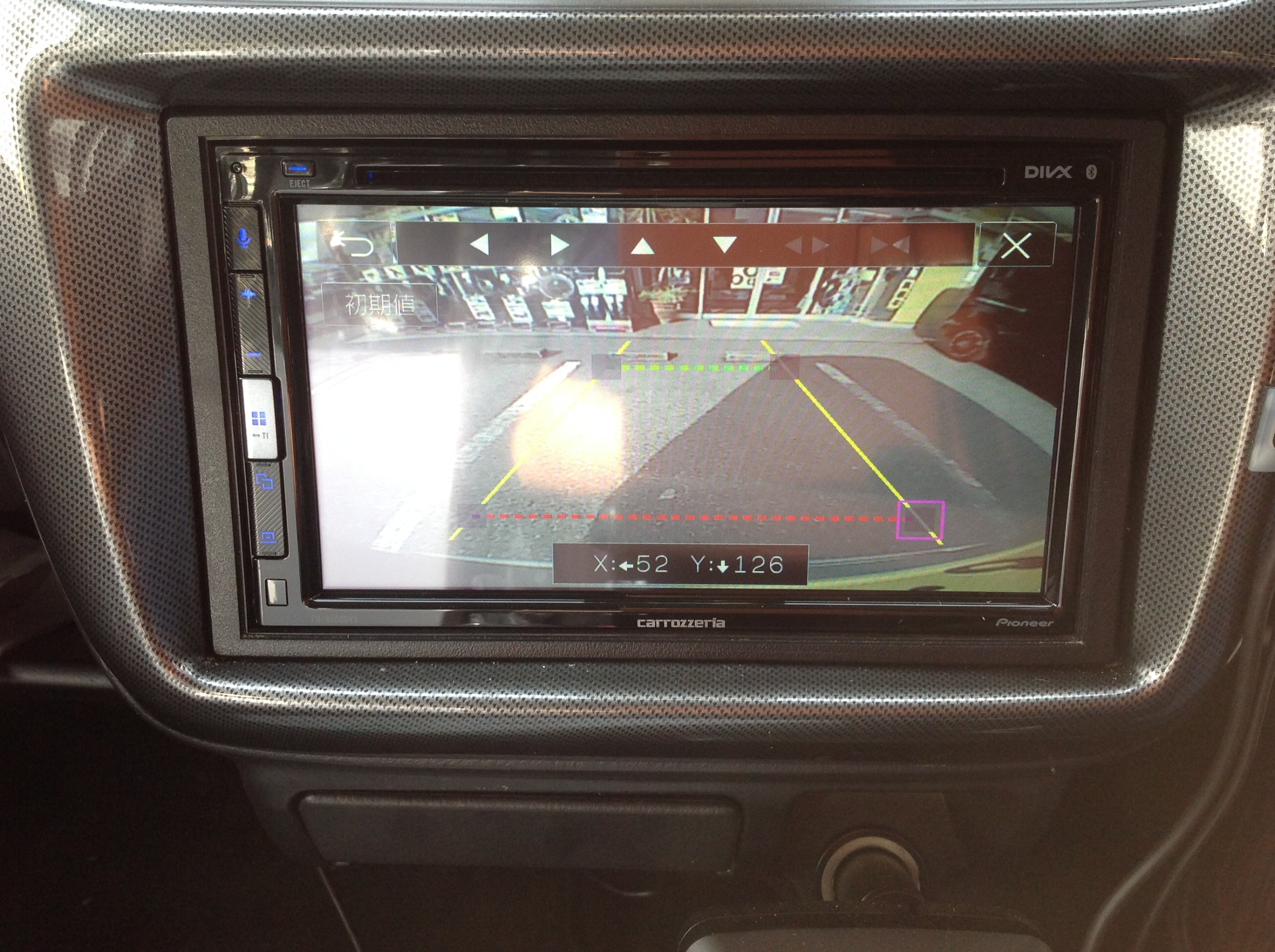 またまたバックカメラ装着のご紹介～♪ | ホンダ バモス AV・カーナビ