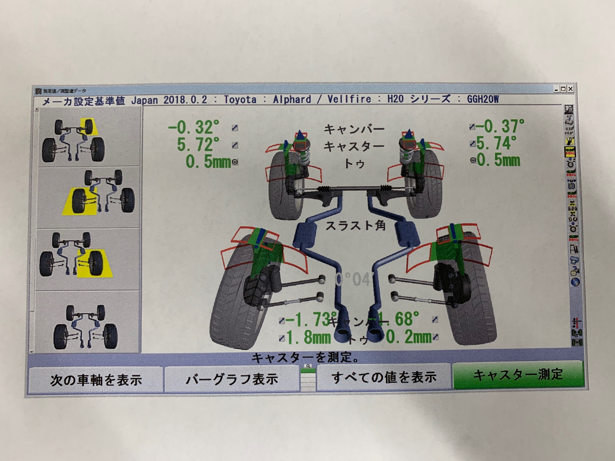20アルファード 純正サス戻し | トヨタ アルファード | スタッフ