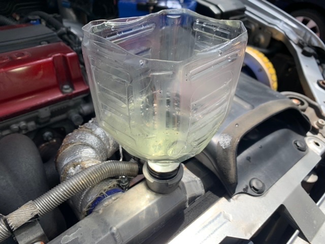 ◇MITSUBISHI LANCEREVOLUTION Ⅸ [CT9A] メンテナンス作業 NUTEC NC50 エンジンオイル交換・ALFIT オイルフィルター交換・CUSCO フロントデフリアデフオイル交換・KEMITEC PG55RC クーラント交換◇#三菱#ランエボオイル交換#クーラント交換#ギアオイル交換#ケミテック  ...