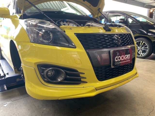 ◇SUZUKI SWIFT SPORT [ZC32S] 用品取付 TM-SQUARE エンジンオイル