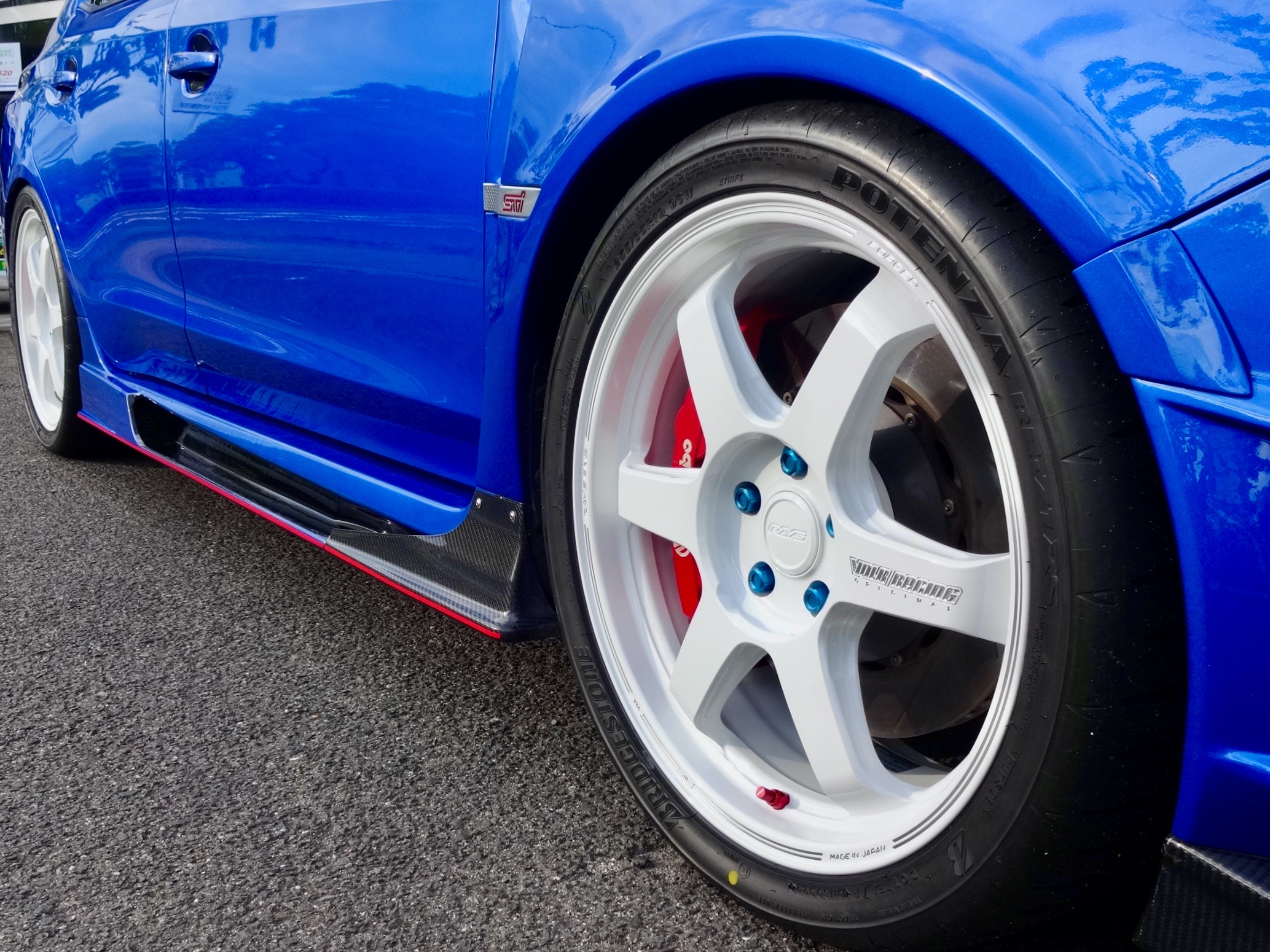 一気に仕上がりました! WRX STI (サーキット用タイヤ&ホイール 一気に仕上がりました! WRX STI (サーキット用タイヤ&ホイール