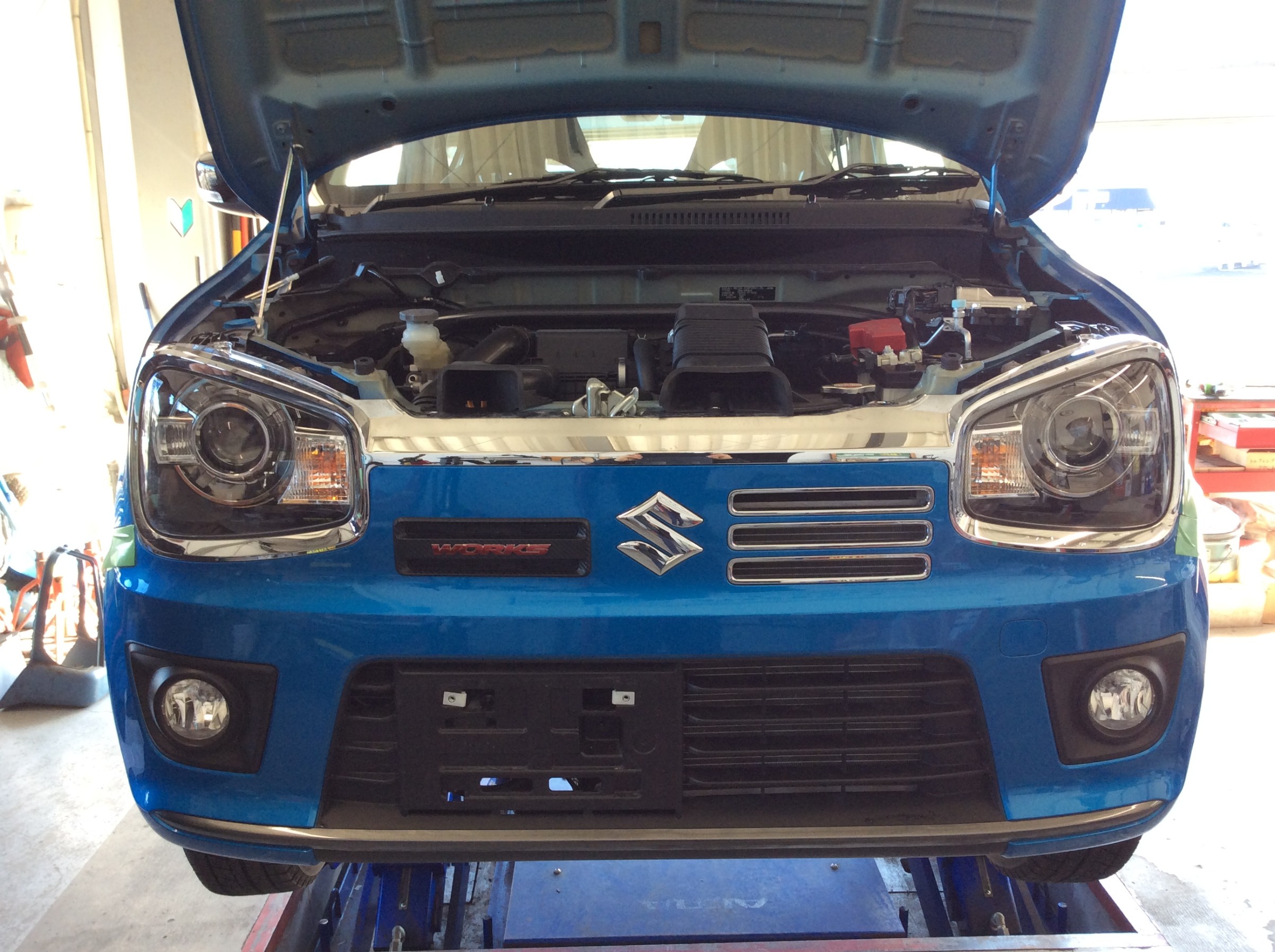 アルトワークス RS インタークーラーダクト HA36S HA36V