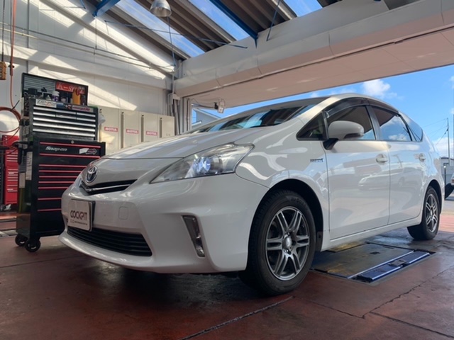 ◇TOYOTA PRIUS α [ZVW40W] 車検整備◇ | トヨタ プリウスα