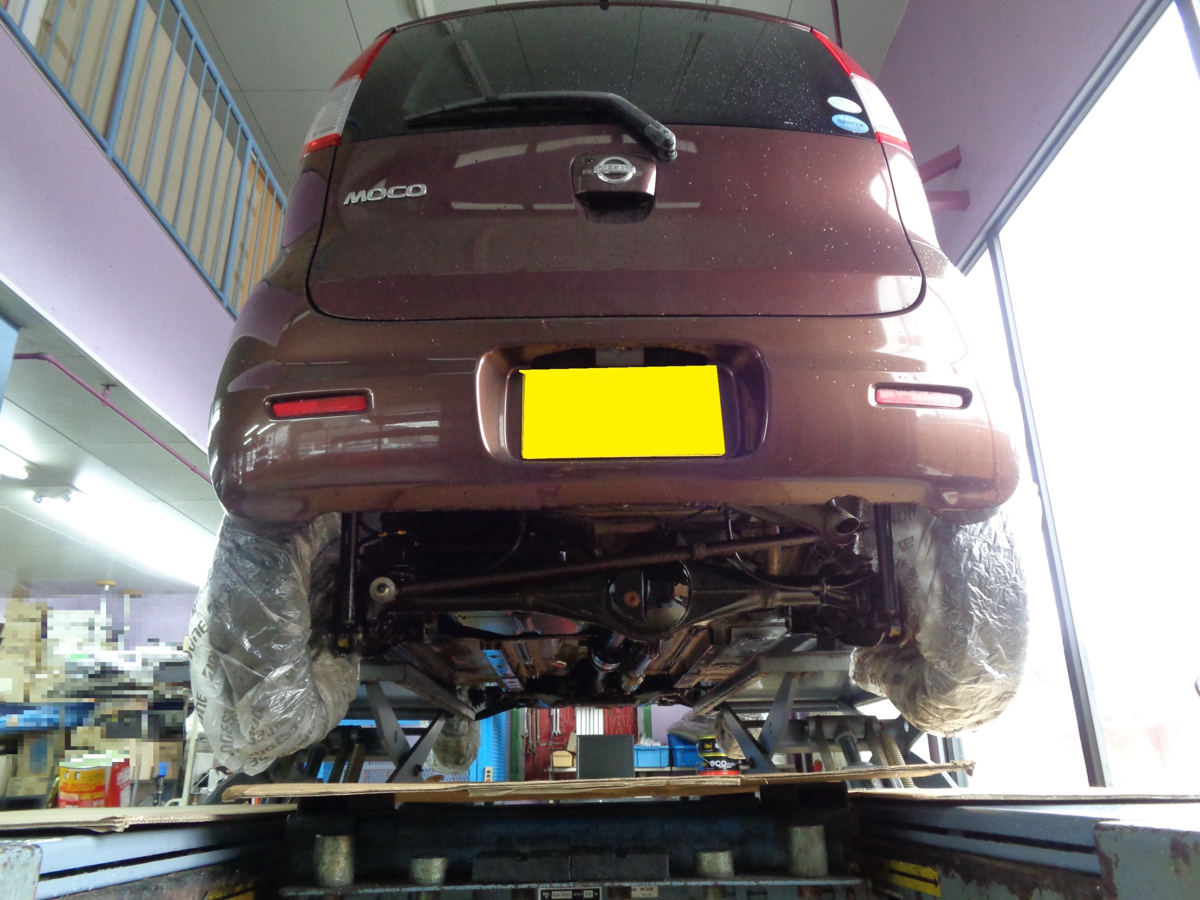 やはり新潟必需品のアイテム 防錆施工 日産 防せい剤 ひが日記 スタイルコクピット 新潟青山 車のカスタマイズにかかわるスタッフより