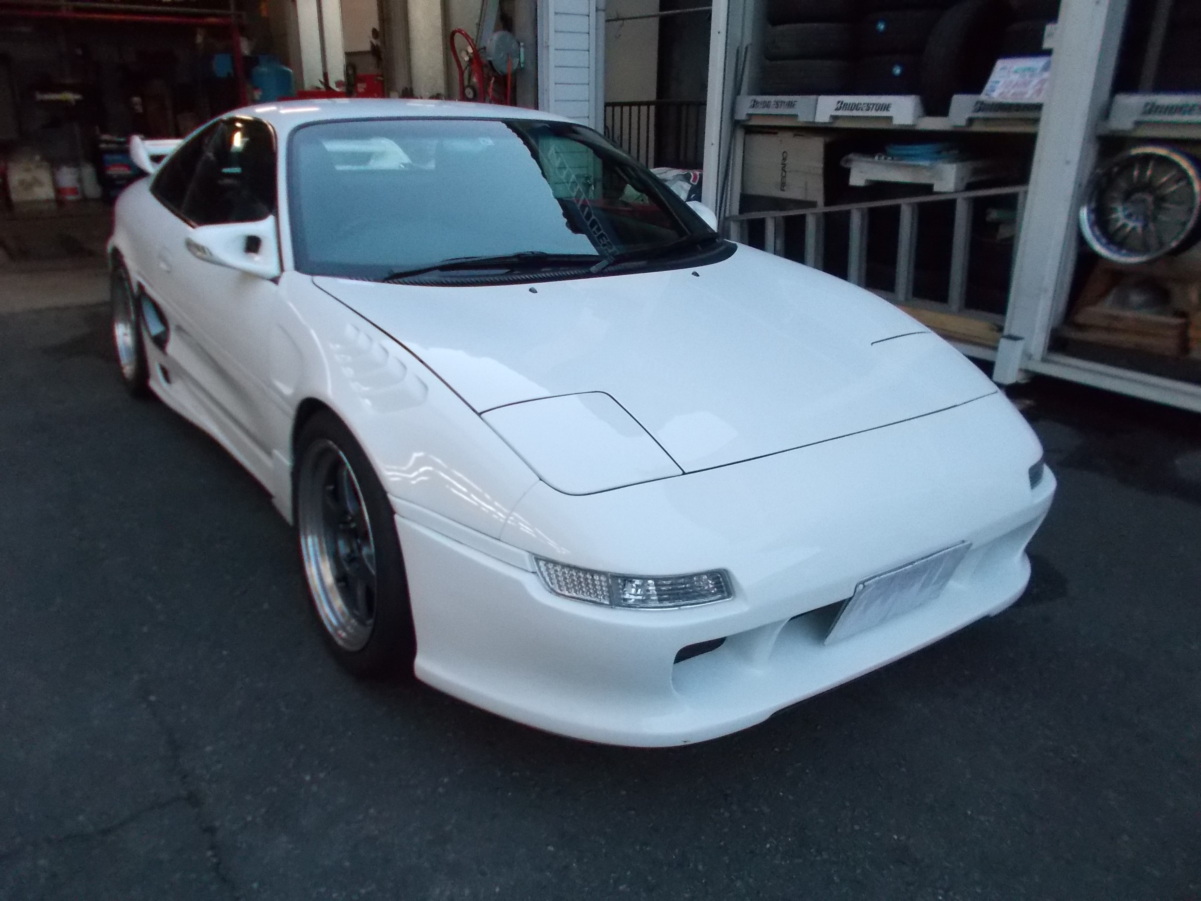 MR2 FET製ステアリング脱着パーツ「クイックリリーススペーサー3