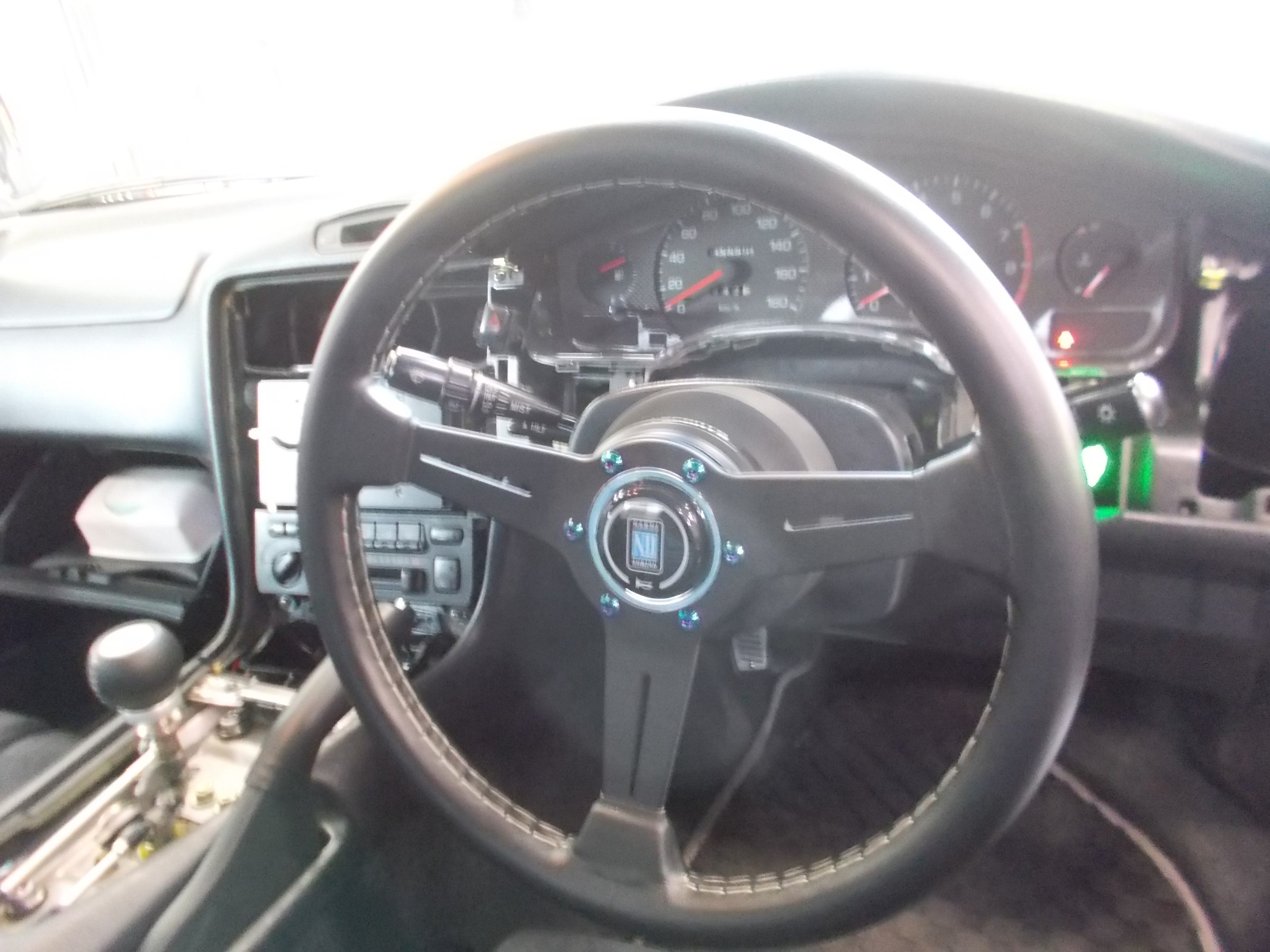 MR2 FET製ステアリング脱着パーツ「クイックリリーススペーサー3