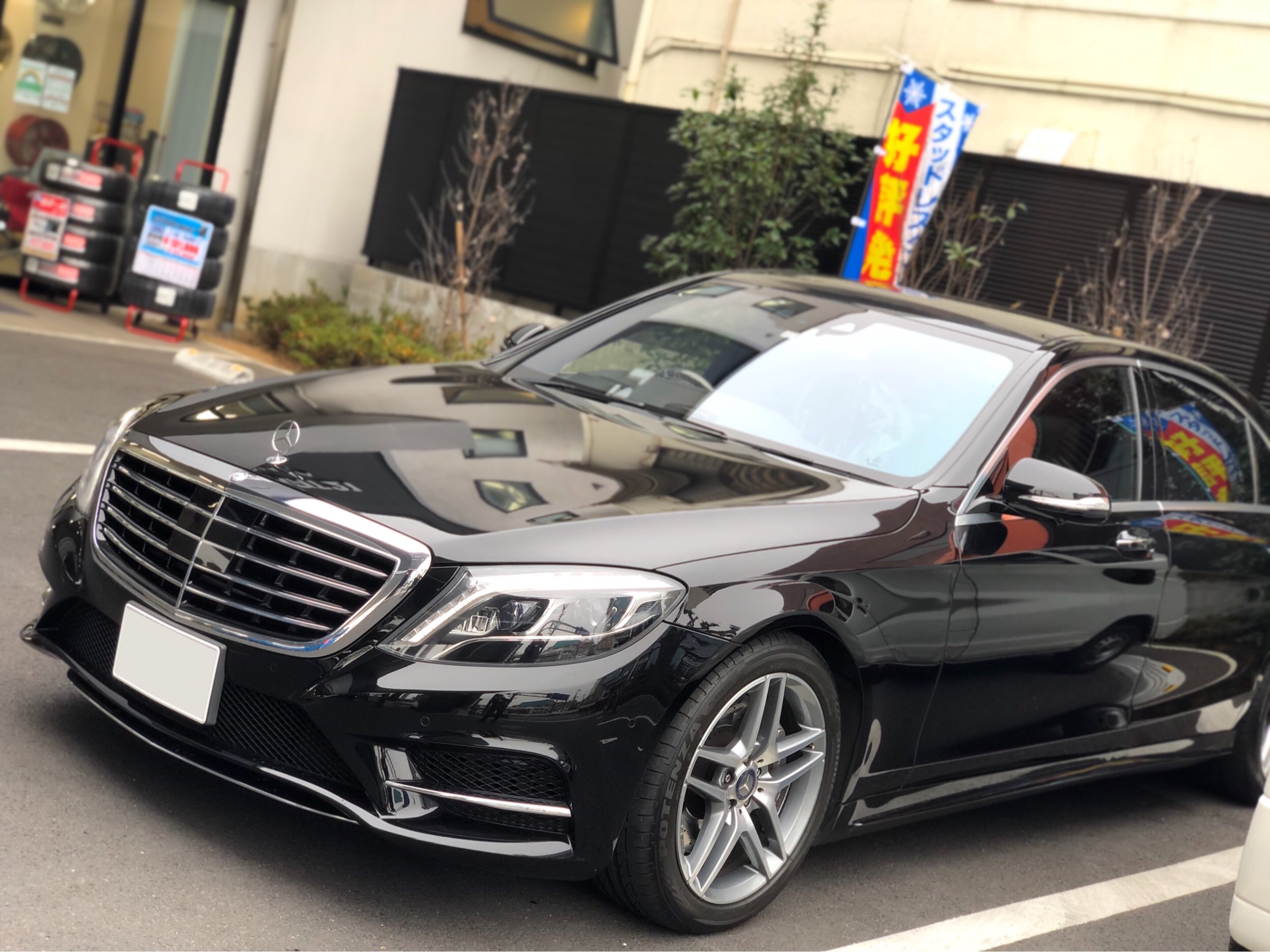 ナチュラルネイビー ベンツ W222 Sクラス S560 4MATIC ロワリング