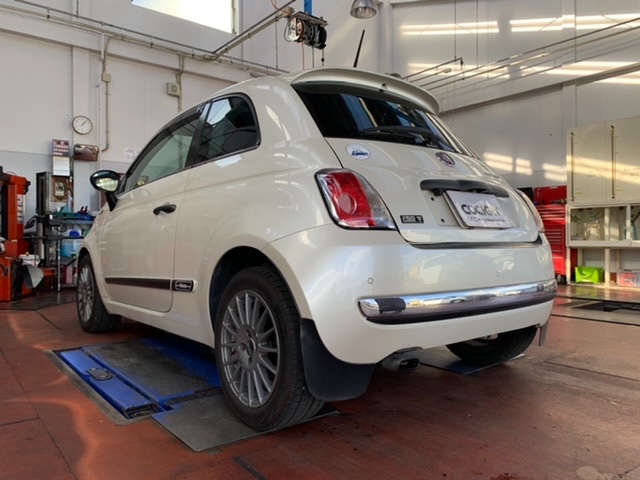 ◇FIAT 500 KONI ショックアブソーバー交換◇ | フィアット 500