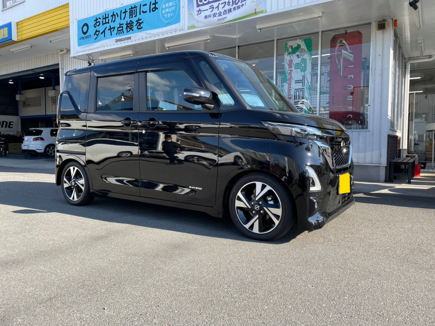 日産 ルークス Rダウンサスでローダウン   日産