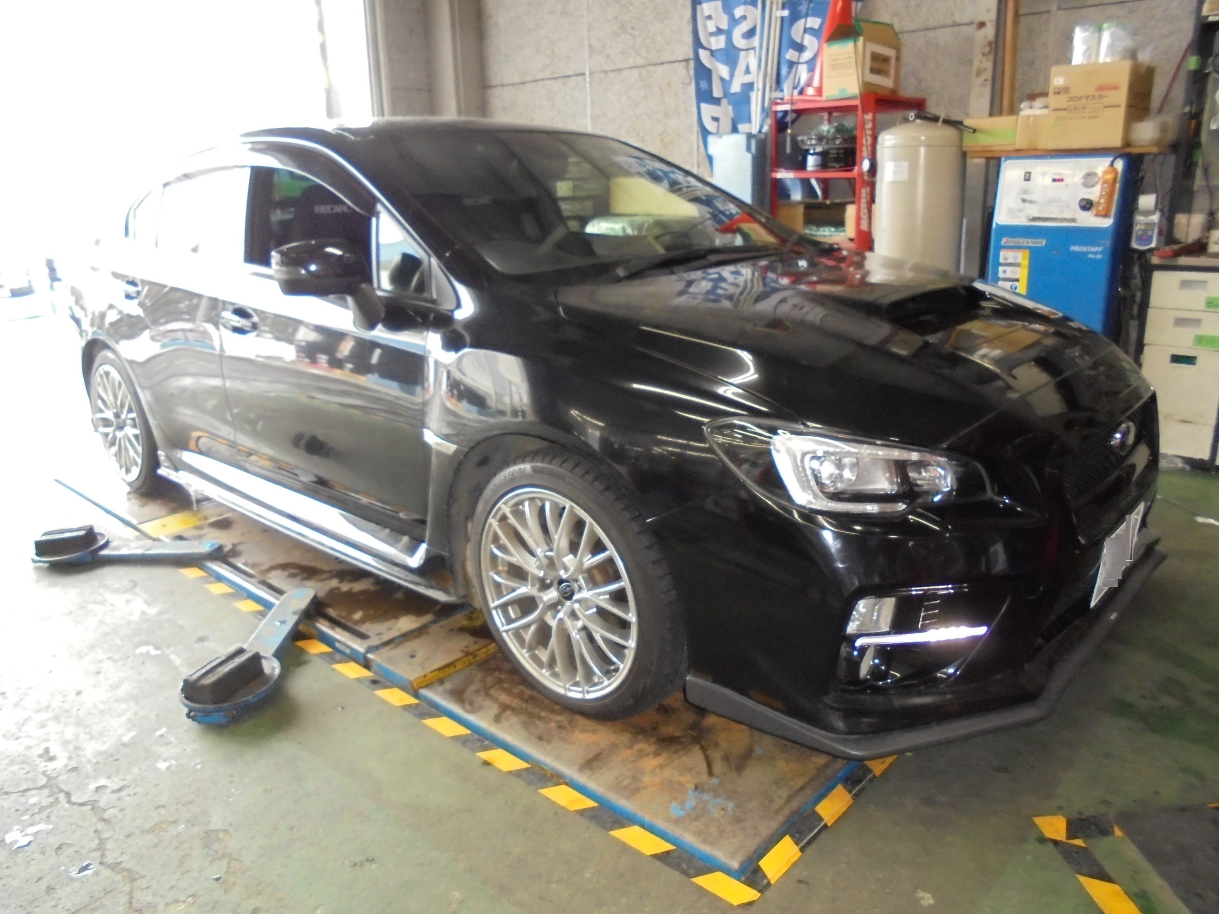 本日はWRX S4 CVTクーラー取付を！ | 白樺の日常♬ | コクピット