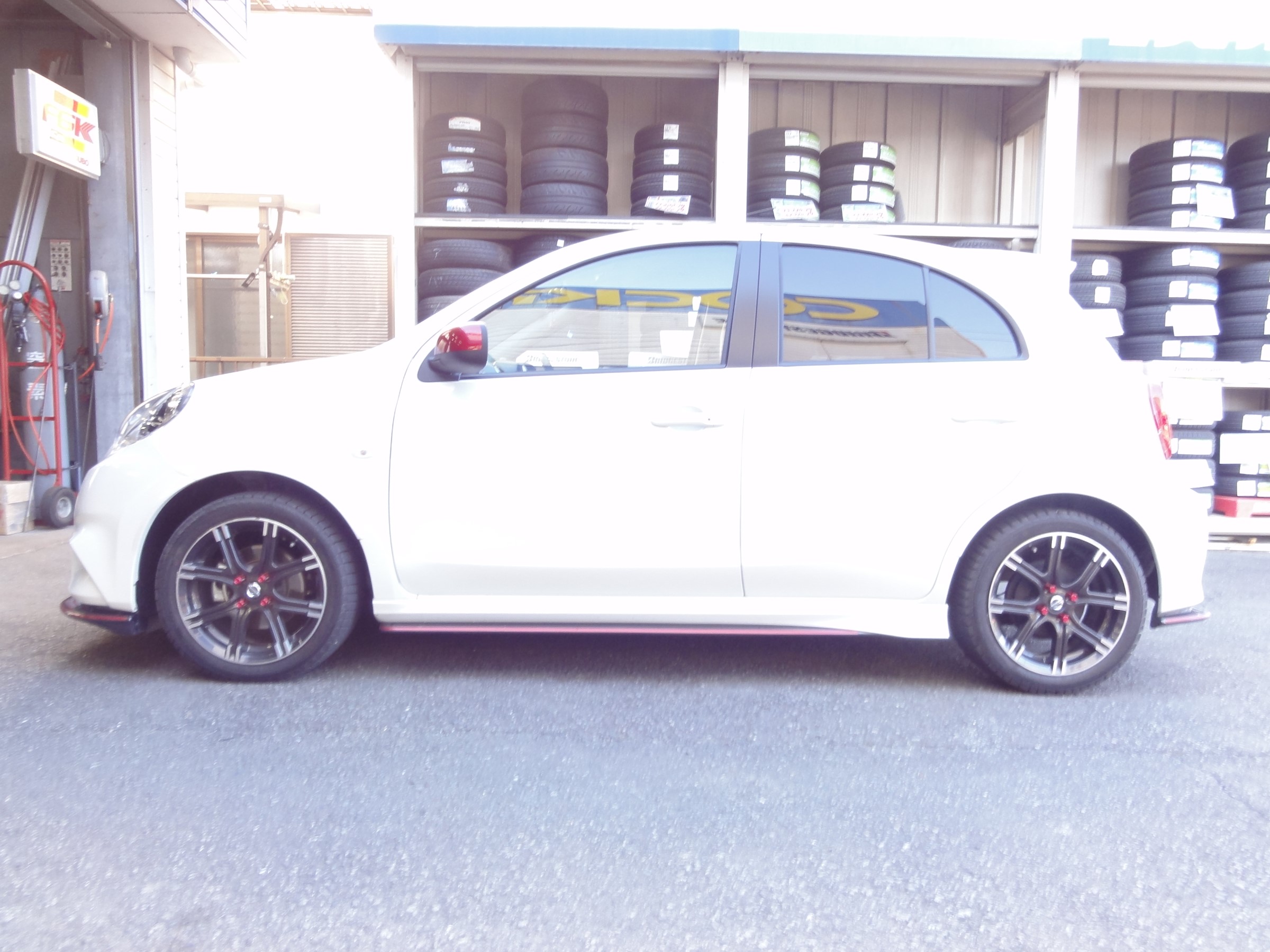 TEIN FLEX Z マーチ NISMO S K13改 のパーツレビュー | マーチ