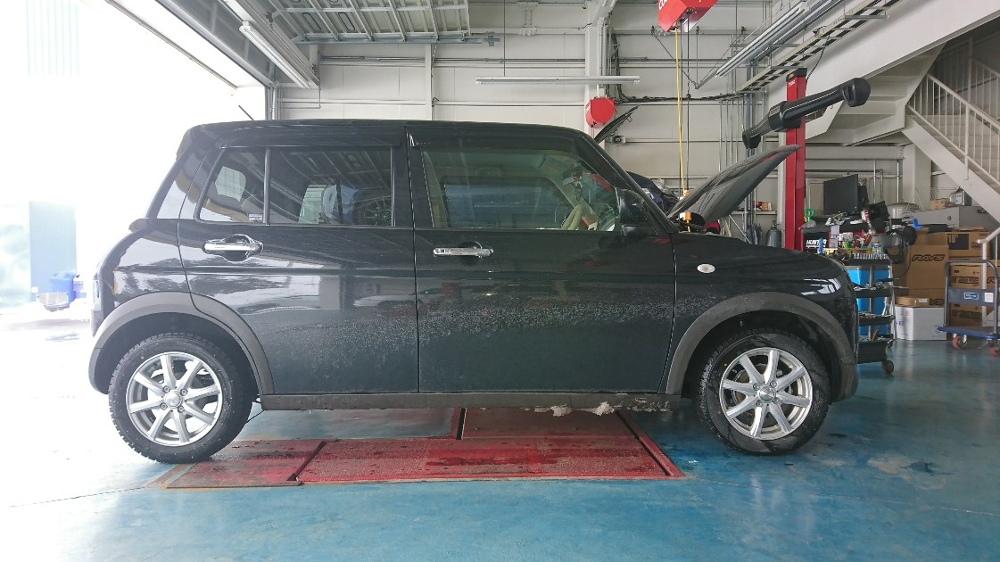 HE33Sアルトラパン × 車高調取付 | スズキ アルトラパン 足まわり ...