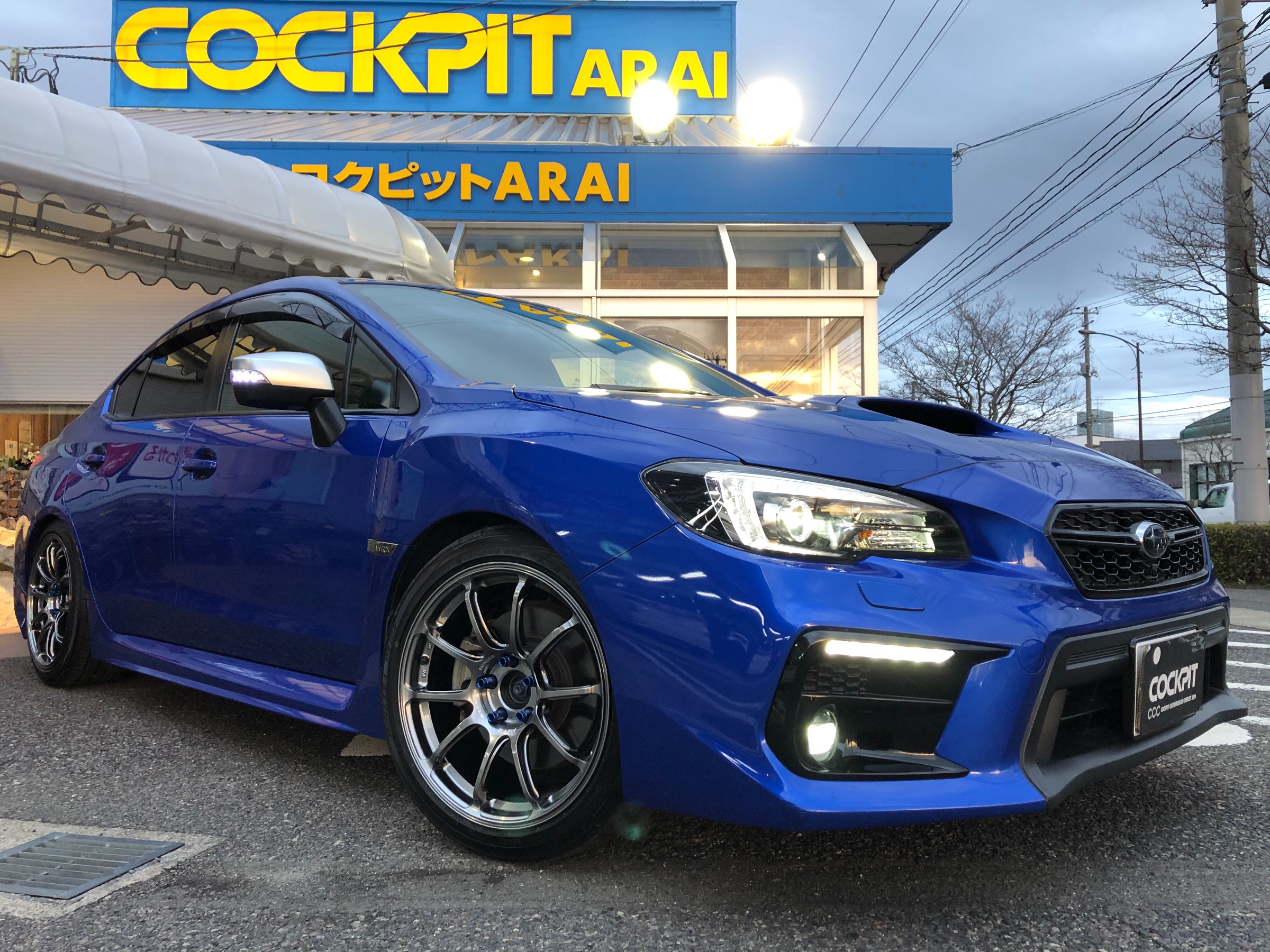 WRX S4 カスタマイズ事例 : SUBARU WRX S4 VAG × ADVAN Racing