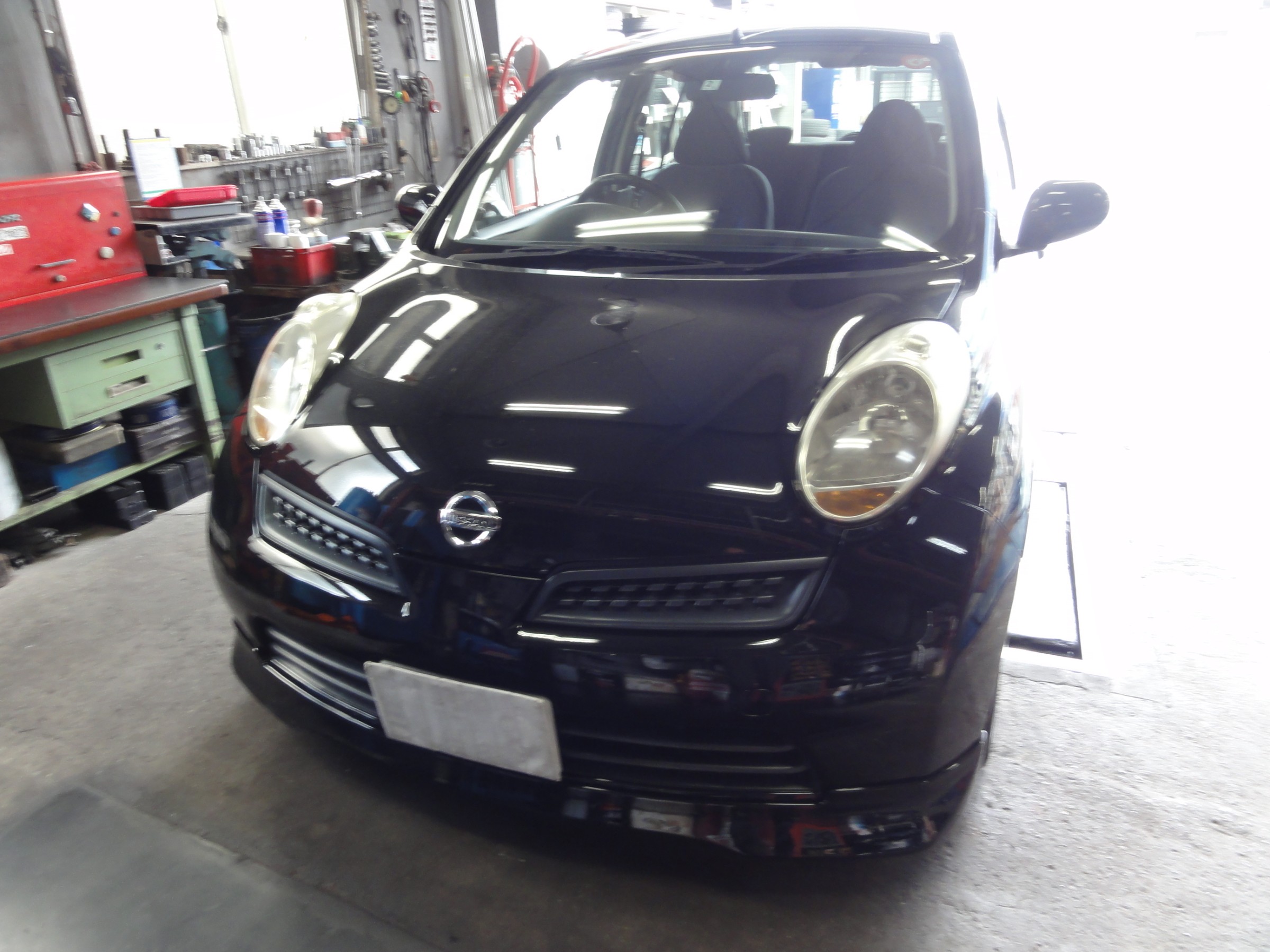 マーチ HKS製車高調「ハイパーマックス Sーstyle C」装着 マーチ HKS製車高調「ハイパーマックス Sーstyle C」装着