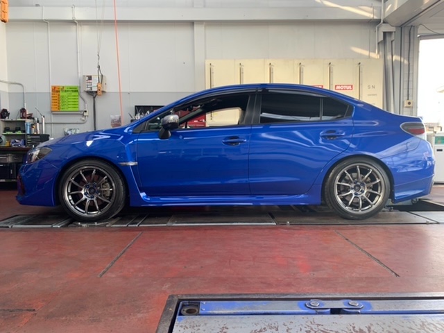 ◇SUBARU WRX S4 [VAG] 4輪アライメント測定&調整・車高測定&調整