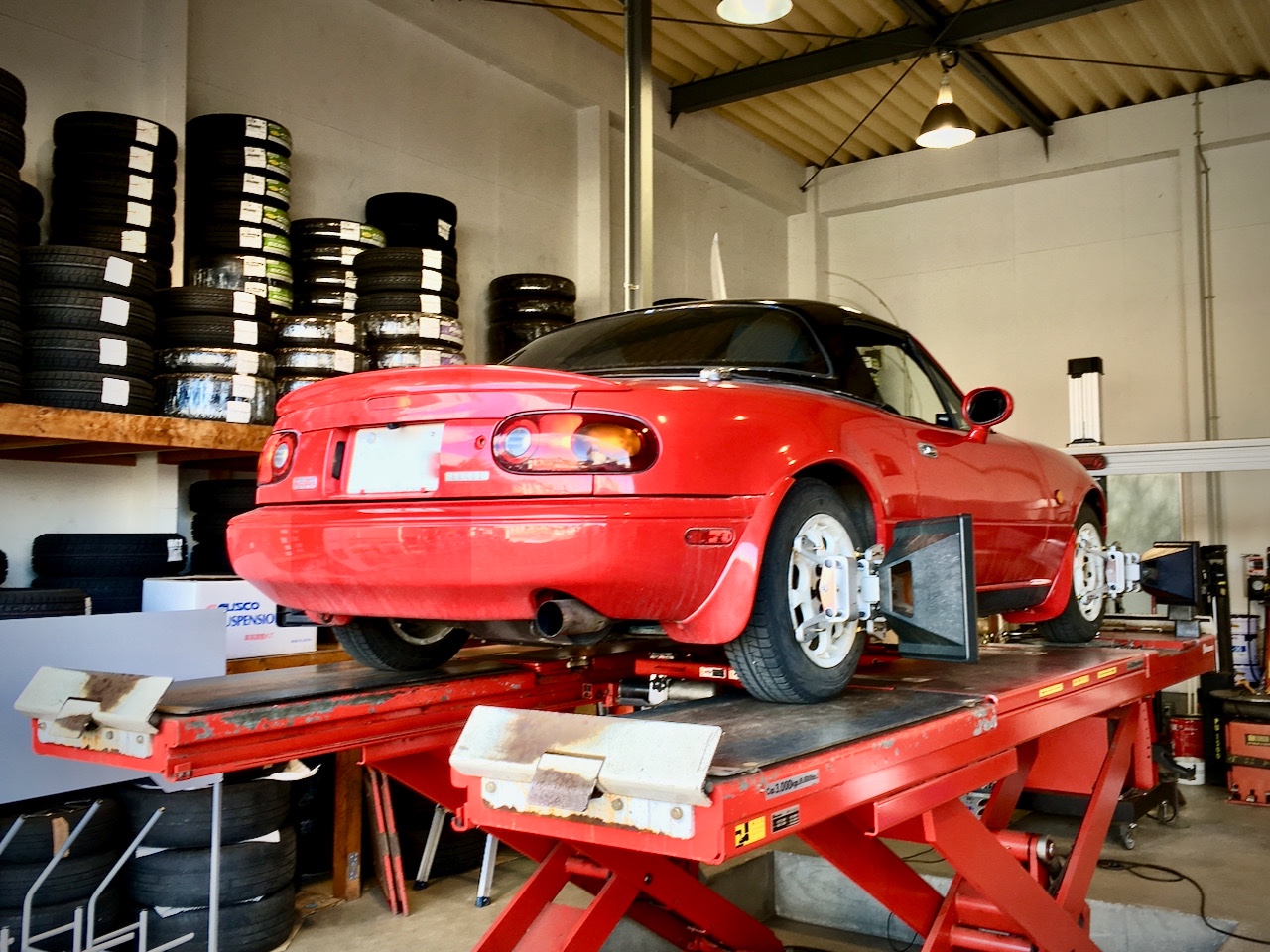NA8C EUNOS ROADSTER ✖ CUSCO street ZERO A | マツダ ユーノス