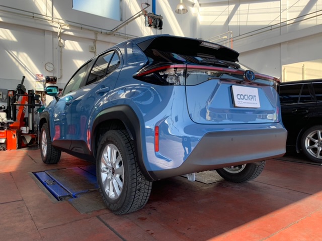◇TOYOTA YARIS CROSS [MXPJ15] TANABE DEVIDE UP210 取付・4輪