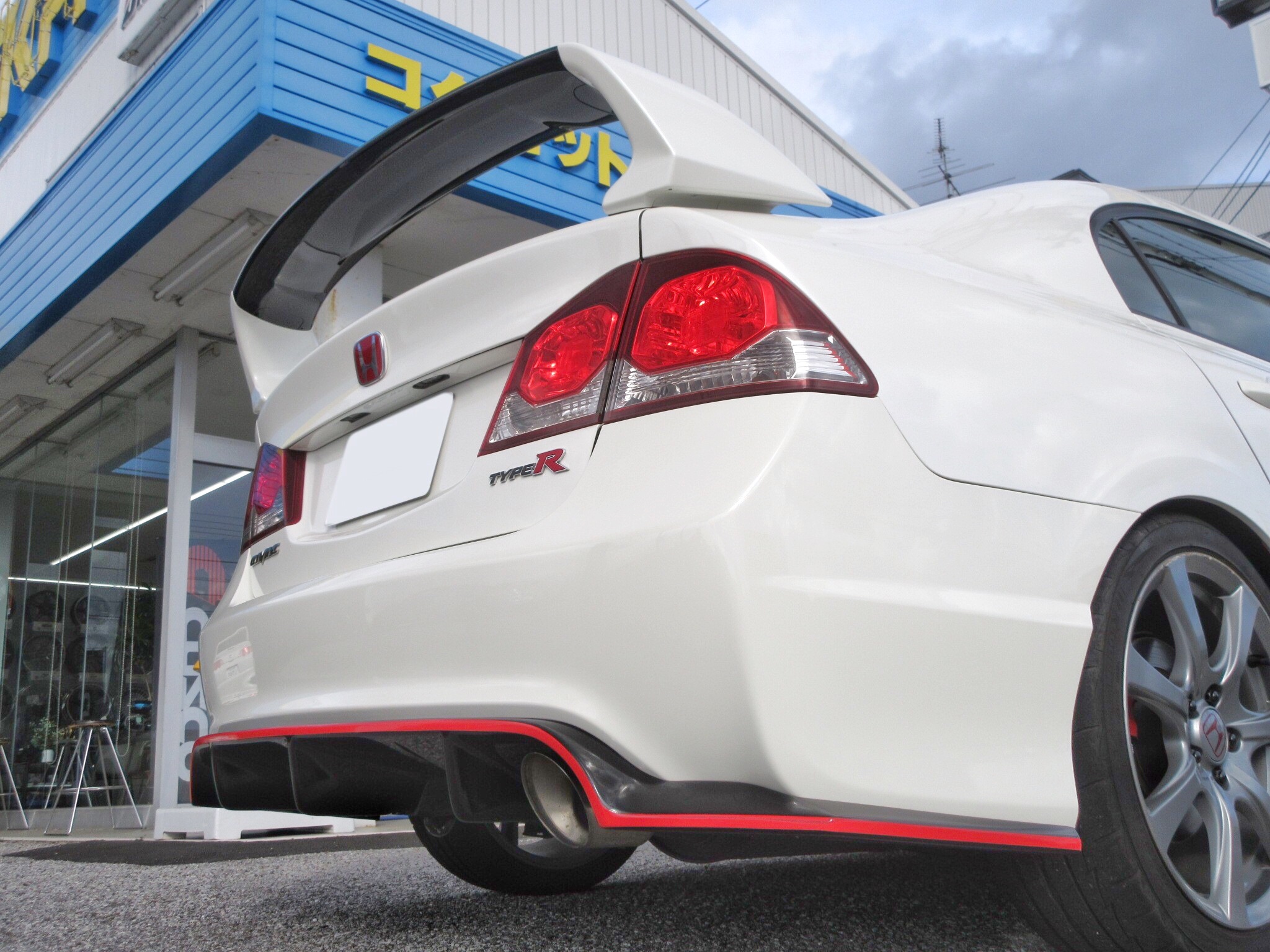 フラワーオブライフ シビック タイプR FD2 純正リアバンパー用 リア