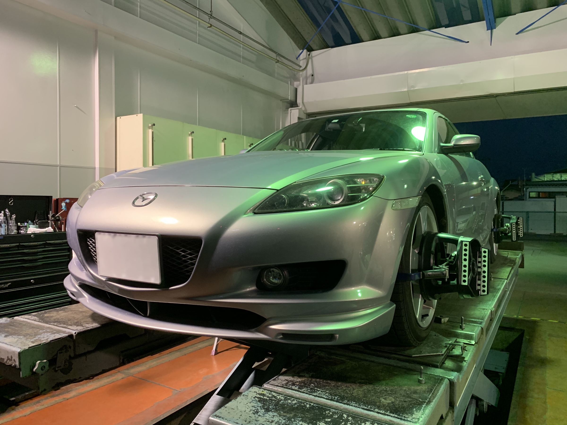 RX-8 車高調取付け 《 RX-8 SE3P × CUSCO street ZERO A 車高調