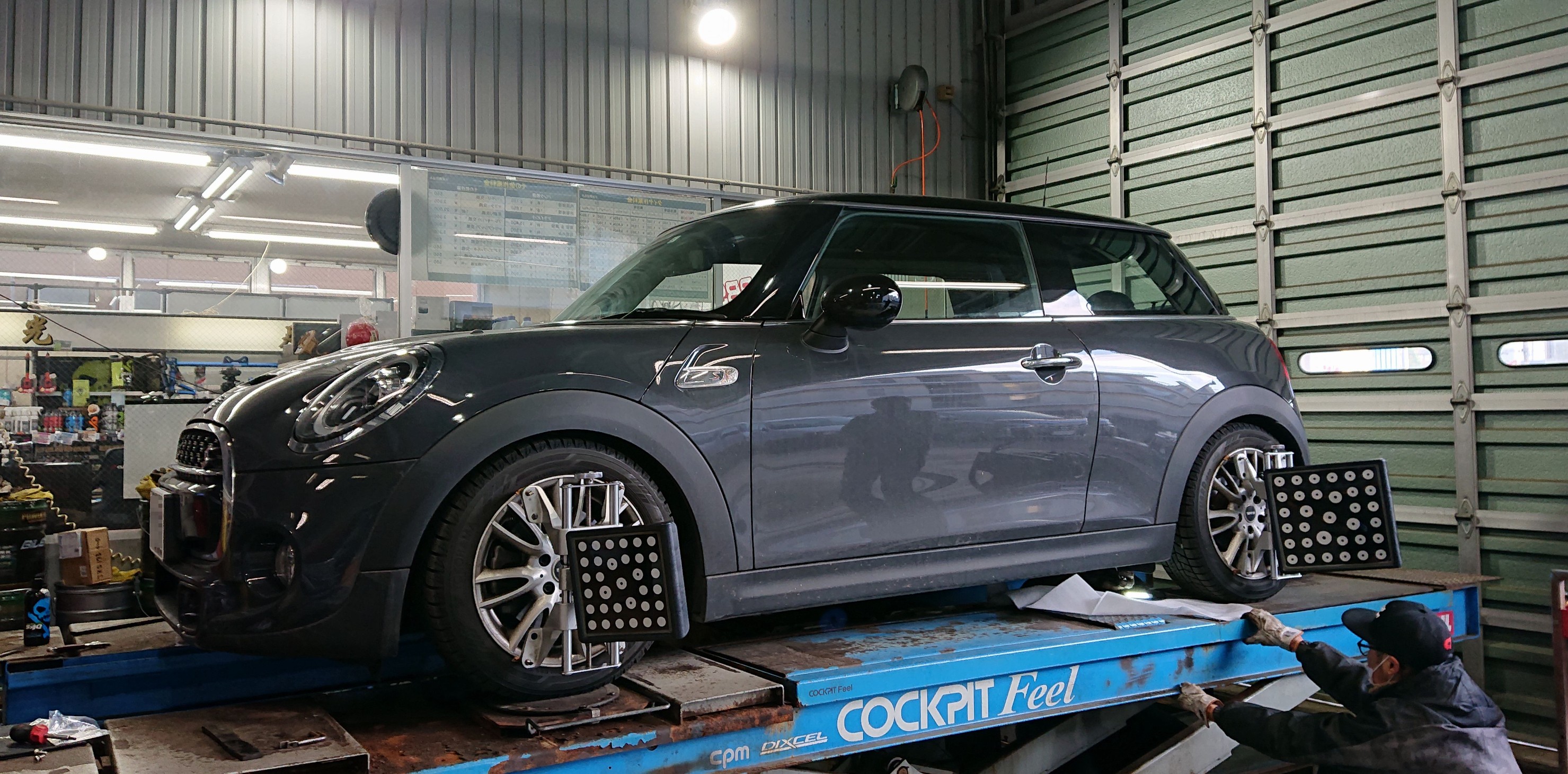 MINI F56 クーパーS にKW（カーヴェー）version-1 取付 & 4輪 ...