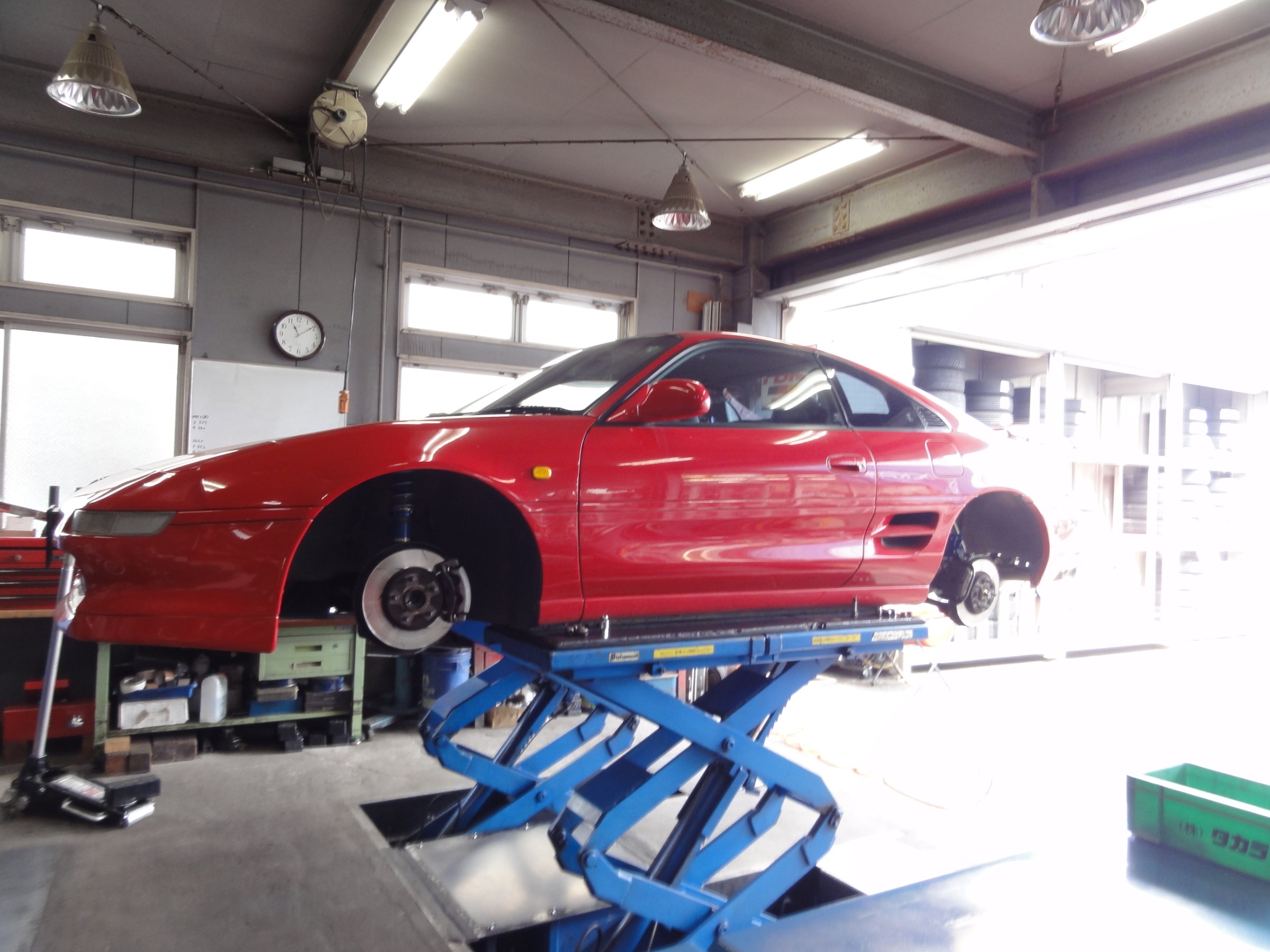 MR2 当店オリジナル「エナペタルZスペシャル」車高調E-12へ変更 MR2 当店オリジナル「エナペタルZスペシャル」車高調E-12へ変更