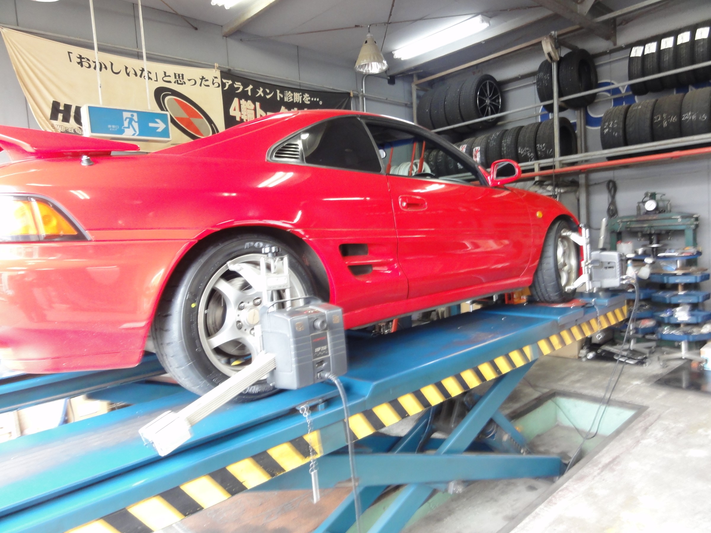 MR2 当店オリジナル「エナペタルZスペシャル」車高調E-12へ変更 MR2 当店オリジナル「エナペタルZスペシャル」車高調E-12へ変更