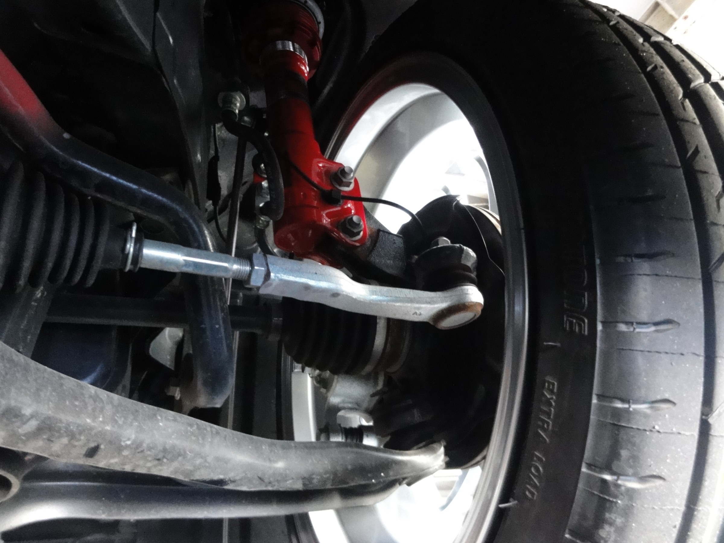 タント（カスタム）タナベ製車高調「SUSTEC PRO CR」＆フロント