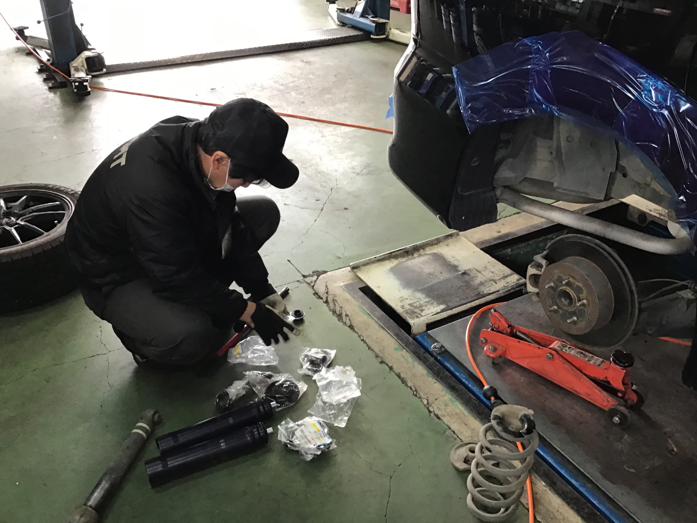 エスティマ ACR50W 足廻りリフレッシュ♪ | トヨタ エスティマ