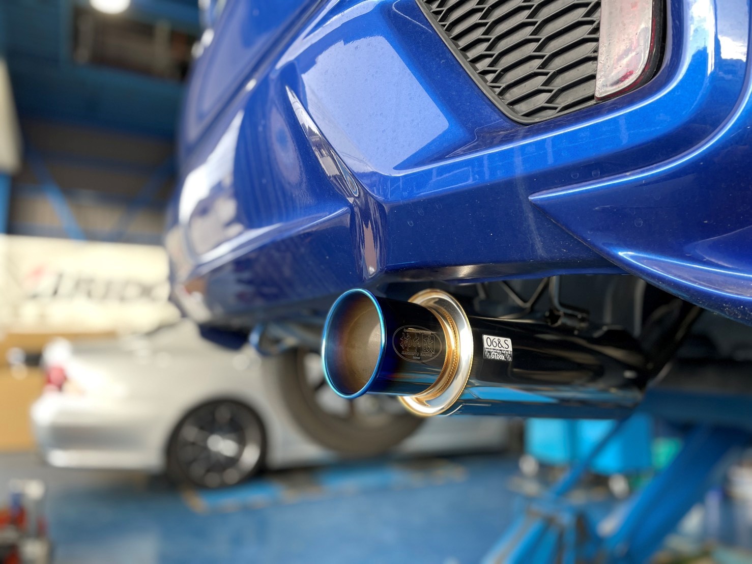 柿本 改 2 06S 9-20 13 DBA-GK3 GTbox フィット ホンダ マフラー 品番：H4439535,904円 独特な店 マフラー