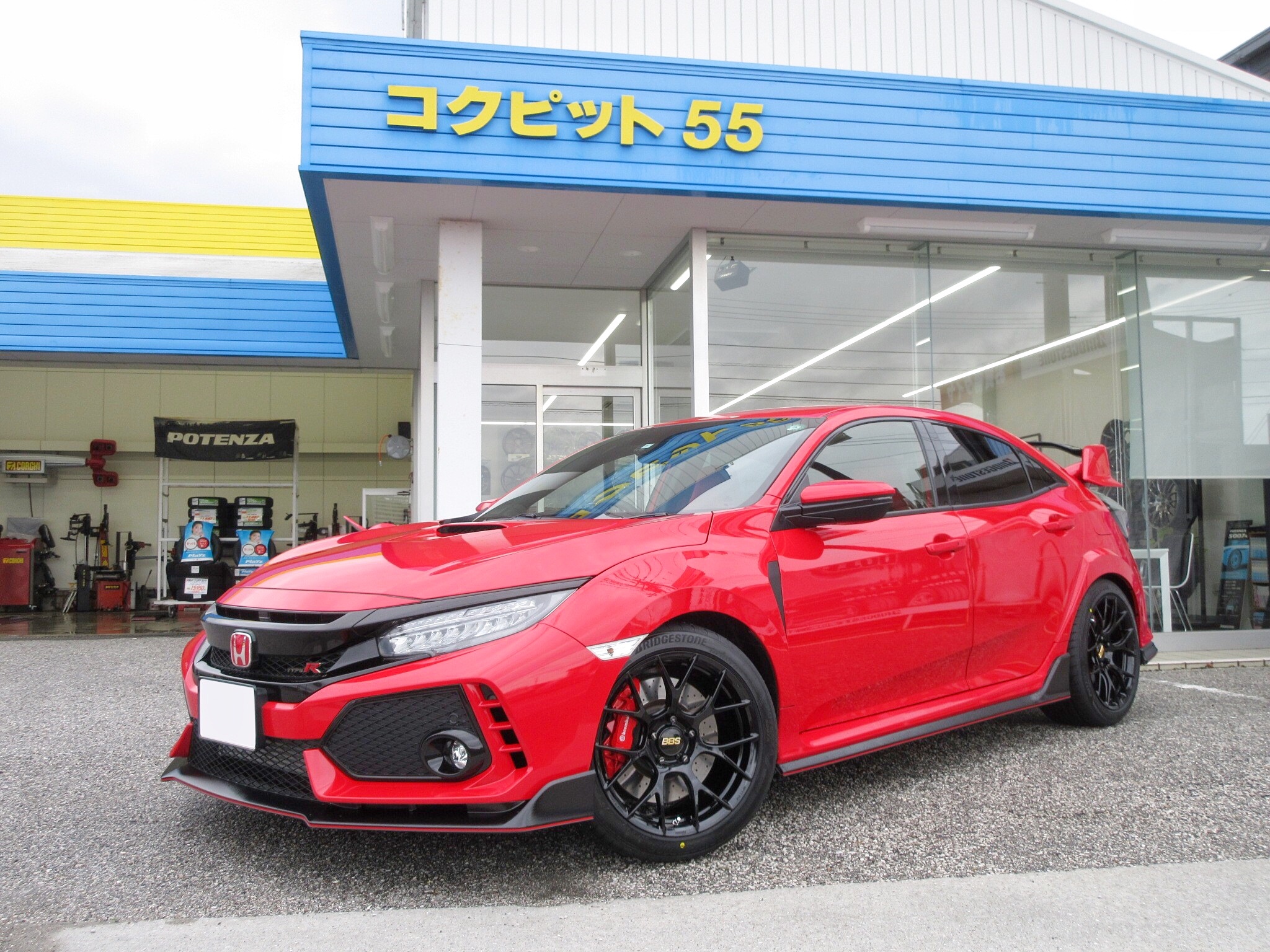 BluEarth ホンダ シビック タイプR(FL5)用 245/40R18 93W ヨコハマ