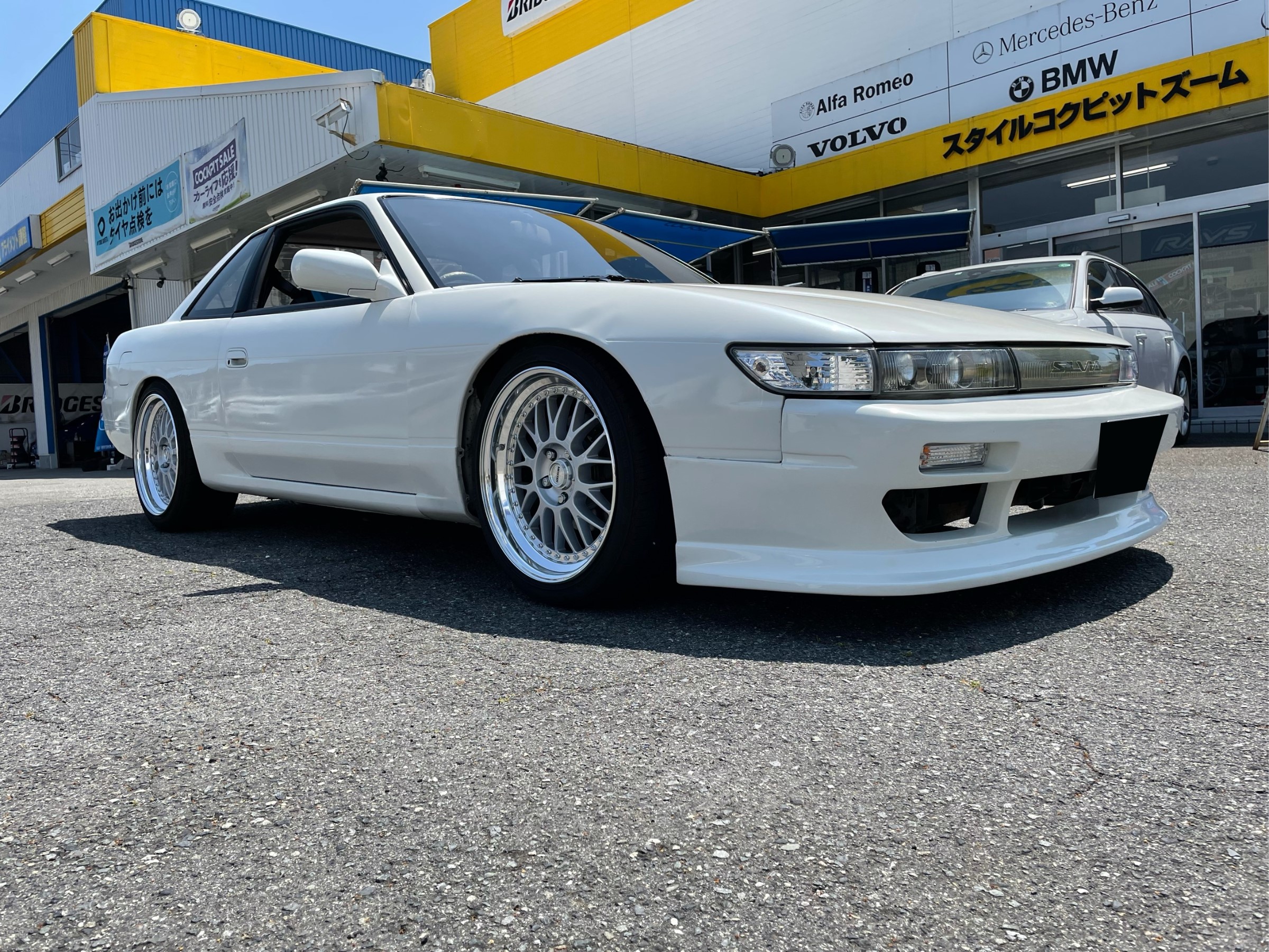 ☆日産 S13 シルビア 柿本 マフラー交換☆ | 日産 シルビア 吸