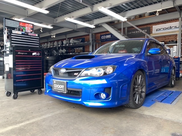◇SUBARU IMPREZA WRX STI [GVB] BLITZ オイルクーラーホース交換